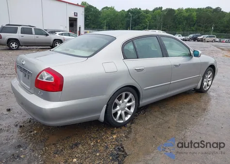 2003 Infiniti Q45 Premium z USA, uszkodzony, nr VIN JNKBF01A13M100599